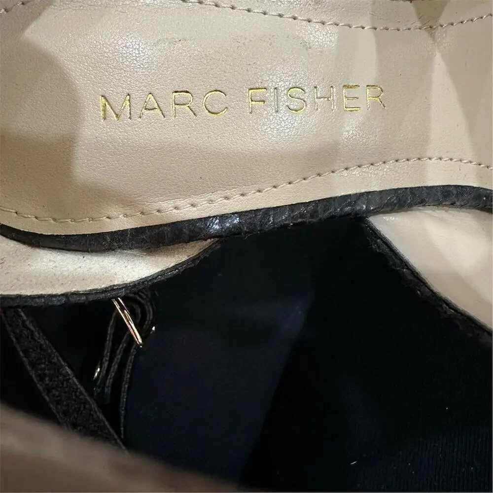 Marc Fisher Women's Kabriele 3 Black Stiletto Pumps Size 6 Formal‎ Heels - Picture 10 of 12